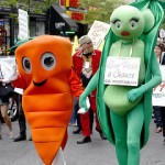 vegetarian-parade parata vegetariani